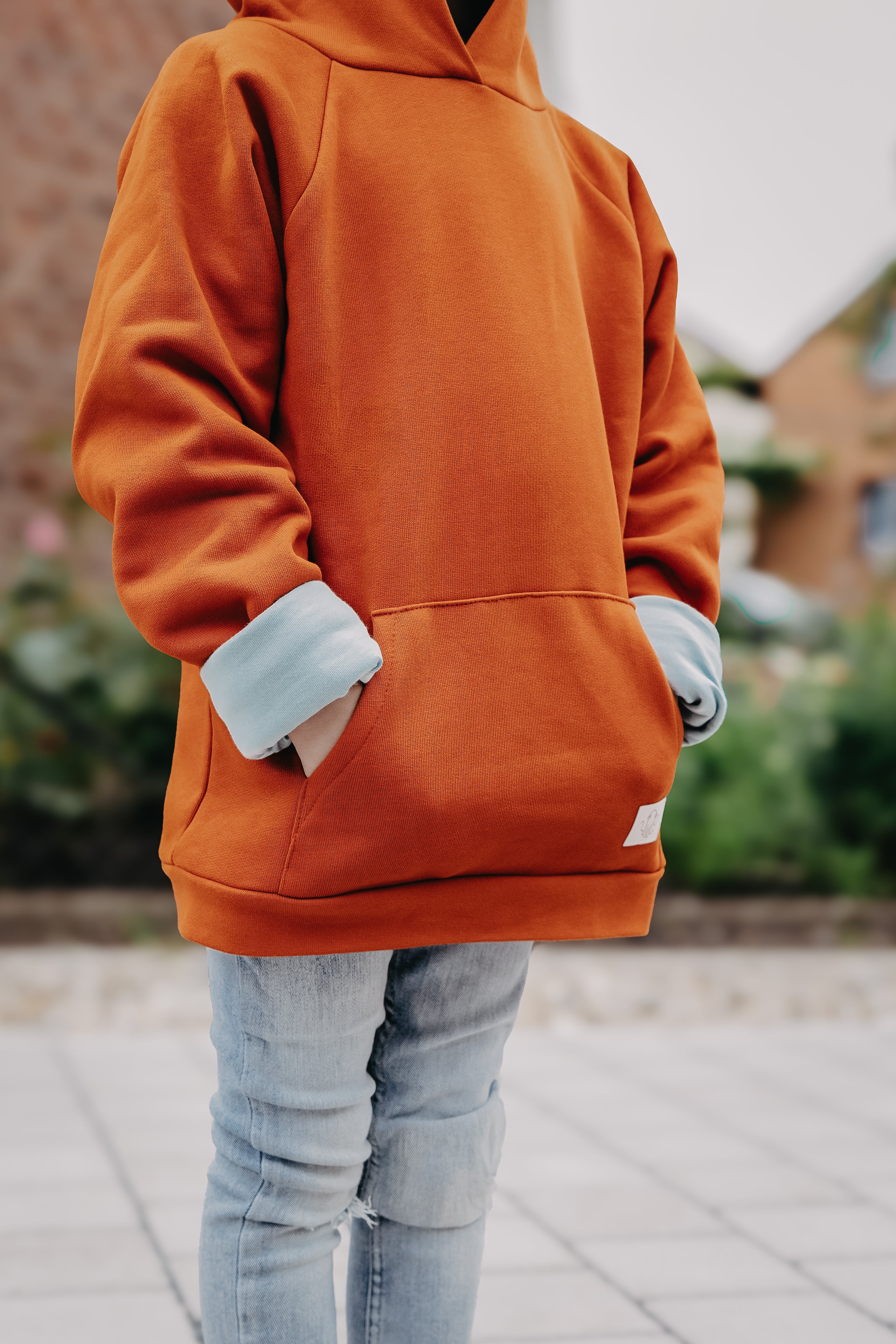 Hoodie für Kinder mit Bauchtasche