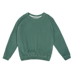 Fairer Unisex Sweater aus Cordnicki aus Bio-Baumwolle in Grün von der Marke Oktopulli 