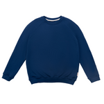 Fairer Kuschelpullover aus Bio-Baumwolle in Blau im Unisex-Schnitt von der Marke Oktopulli