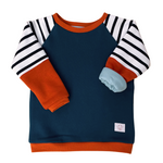 Mitwachsender Kuschelpullover für Kinder aus Bio-Baumwolle im Unisex-Schnitt von der Marke Oktopulli