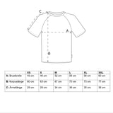 Raglan Shirt aus fairer Bio-Baumwolle | Uni Flieder