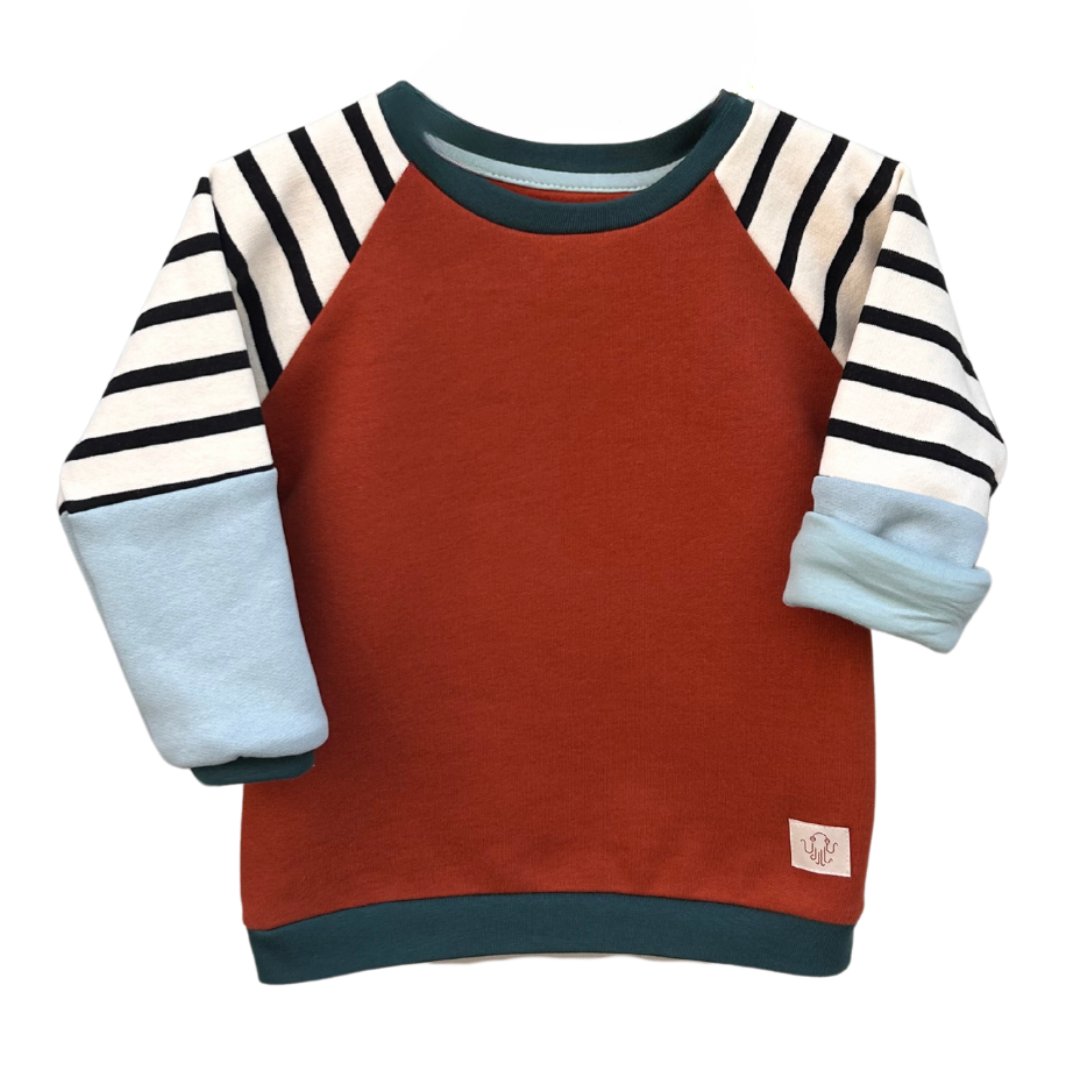 Mitwachsender Kuschelpullover Kinder | Fabi